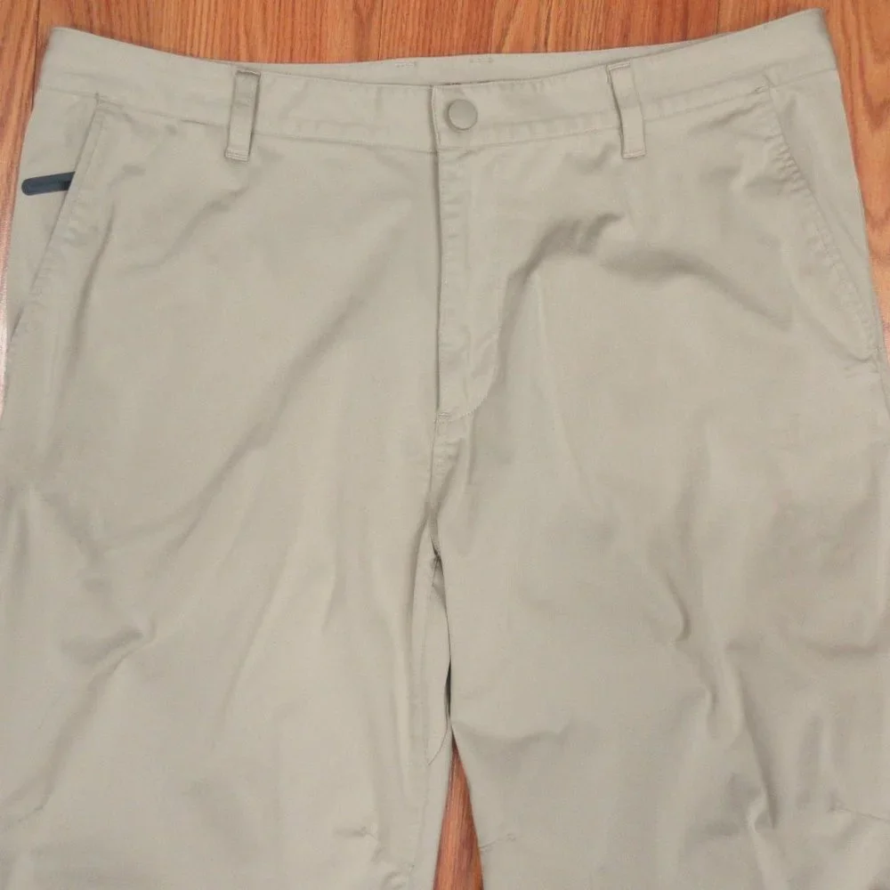 36x30 RHONE REGULAR FIT Mens GOLF PANTS POLYESTER KHAKI Sz 36W x 30L - Picture 4 of 6
